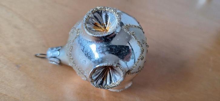 Oude glazen Kerstballen, Diversen, Kerst, Gebruikt, Ophalen of Verzenden