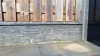 Beton schutting panelen dubbelzijdig motief, Tuin en Terras, Schuttingen, Ophalen, Gebruikt, Minder dan 3 meter