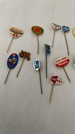 16 vintage speldjes / pins, Verzamelen, Ophalen, Gebruikt, Merk, Speldje of Pin