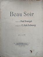 Beau Soir van Bourget en Debussy, Verzenden, Gebruikt, Artiest of Componist, Zang