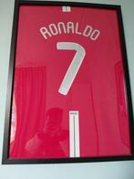 Ingelijst Ronaldo shirt Manchester United 2008, Ophalen of Verzenden, Gebruikt, Gebruiksvoorwerp