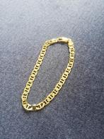 18k goud plated armband nieuw, Sieraden, Tassen en Uiterlijk, Armbanden, Ophalen of Verzenden, Nieuw, Goud, Goud
