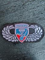 187TH AIRBORNE BRIGADE PATCH JUMP WING U.S. ..., Verzamelen, Ophalen of Verzenden, Landmacht, Amerika, Embleem of Badge