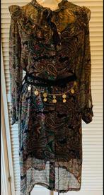 Antik Batik zijden jurk mt M, Antik Batik, Maat 38/40 (M), Ophalen of Verzenden, Onder de knie