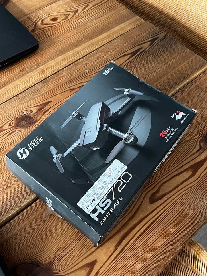 Holy Stone HS720 Drone met Camera, Audio, Tv en Foto, Drones, Gebruikt, Drone met camera, Ophalen of Verzenden
