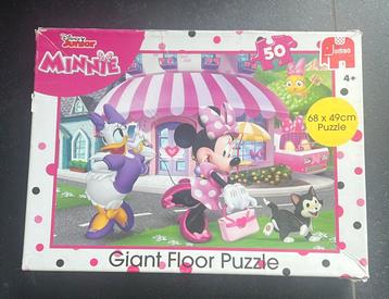 Puzzel, 50 stukken 68x49cm vanaf 4 jaar vloerpuzzel Disny beschikbaar voor biedingen