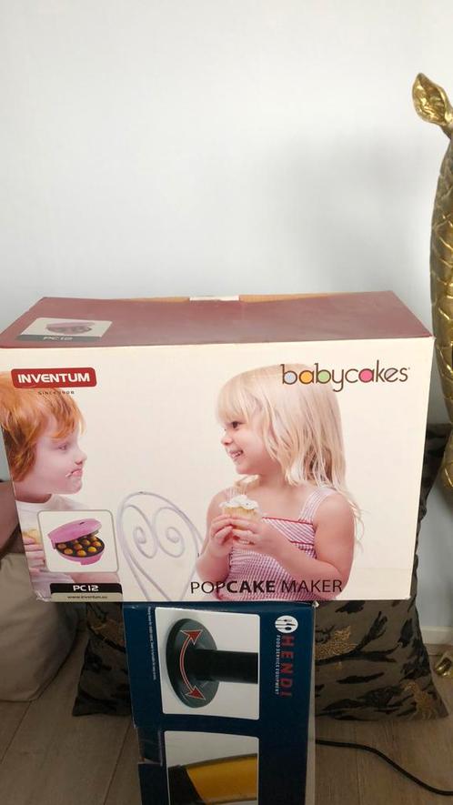 Popcake maker, Hobby en Vrije tijd, Taarten en Cupcakes maken, Zo goed als nieuw, Bakvorm, Cupcakes, Verzenden