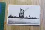 ansichtkaart zwart wit zuiderzeewerken lelystad harderwijk, Ophalen of Verzenden, 1960 tot 1980, Ongelopen, Flevoland