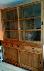 Prachtige teakhouten buffetkast, Huis en Inrichting, Kasten | Buffetkasten, Ophalen, Gebruikt, 25 tot 50 cm, 200 cm of meer
