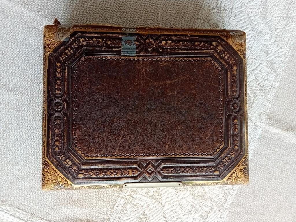 Antiek Fotoalbum 1900 ., Audio, Tv en Foto, Fotoalbums en Accessoires, Ophalen of Verzenden, Gebruikt, Fotoalbum