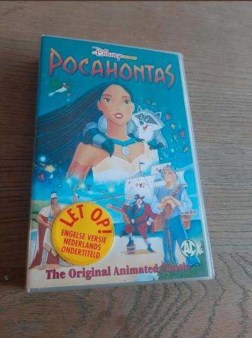 Disney Classic Pocahontas videoband. Engels gesproken. 
