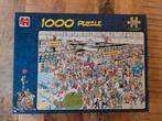 Jan van Haasteren puzzel: vertrekhal, Ophalen of Verzenden, 500 t/m 1500 stukjes, Gebruikt, Legpuzzel