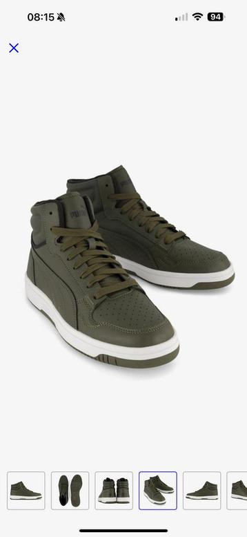 puma reb-l mid wtr groene hoge sneaker beschikbaar voor biedingen