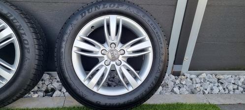 17" winterbandenset originele Audivelgen incl. Dunlop banden, Auto diversen, Overige Auto diversen, Ophalen