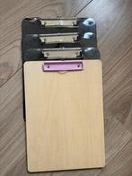 4 stuks A4 klembord Nieuw, Diversen, Schoolborden, Ophalen, Nieuw, Krijtbord