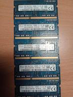5x 4GB SK Hynix PC3 12800S Laptop Geheugen, Computers en Software, RAM geheugen, Gebruikt, DDR3, Ophalen of Verzenden, Laptop