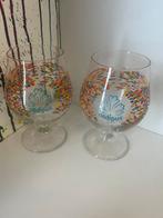 Oedipus bierglazen set van 2 glazen, Ophalen of Verzenden, Nieuw, Glas of Glazen, Overige merken