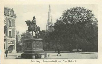 (301-064-029) Den Haag Ruiterstandbeeld voor Prins Willem I beschikbaar voor biedingen