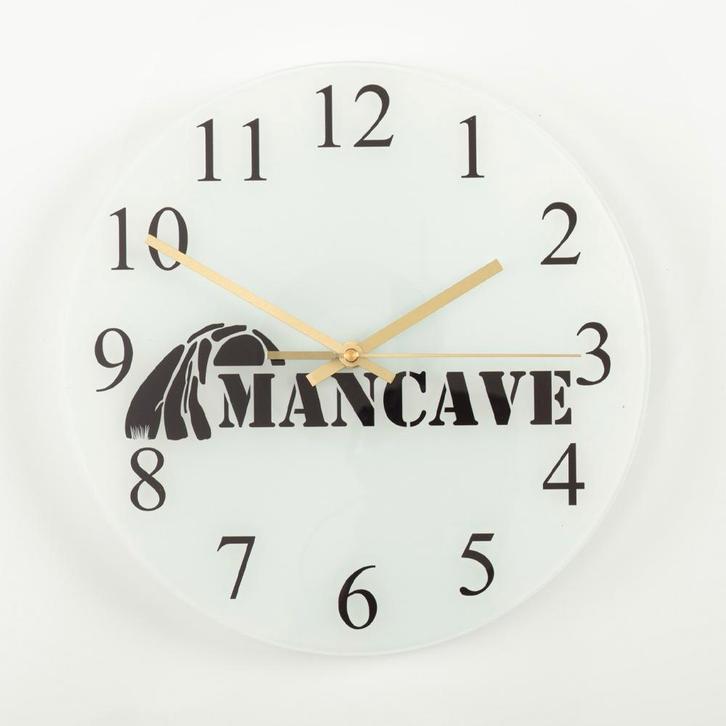 Klok - Wandklok - Marmer klok - Wandklokken - Wand klok, Huis en Inrichting, Woonaccessoires | Klokken, Nieuw, Wandklok, Analoog