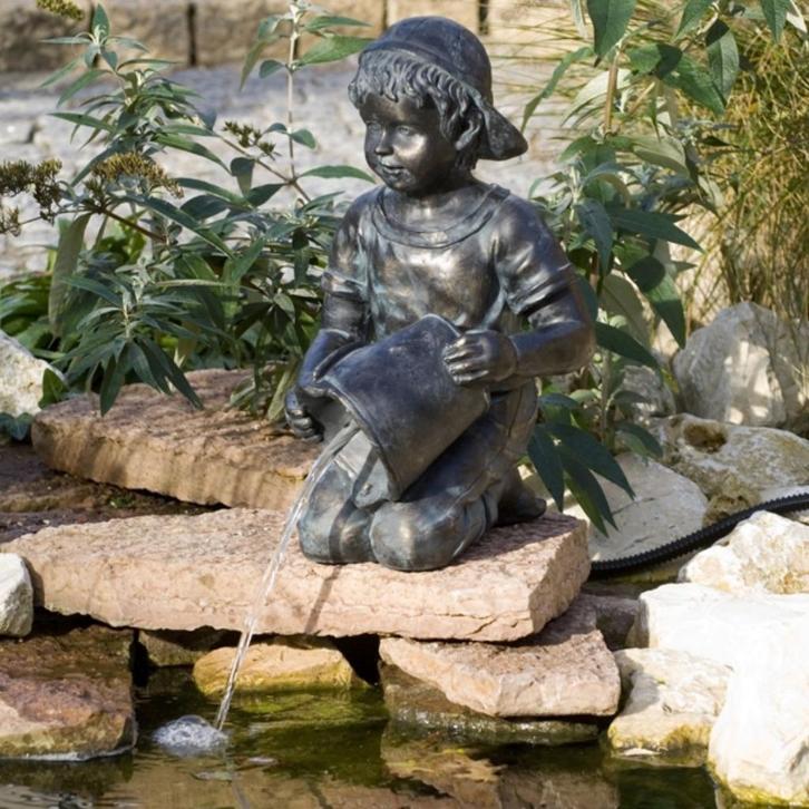 Prachtige Ubbink Waterfontein Mitchell NIEUW in doos!, Tuin en Terras, Waterpartijen en Fonteinen, Nieuw, Fontein, Kunststof, Ophalen