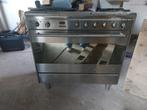 Smeg fornuis 90 cm, Witgoed en Apparatuur, Fornuizen, Ophalen, Gebruikt, 60 cm of meer, Gas