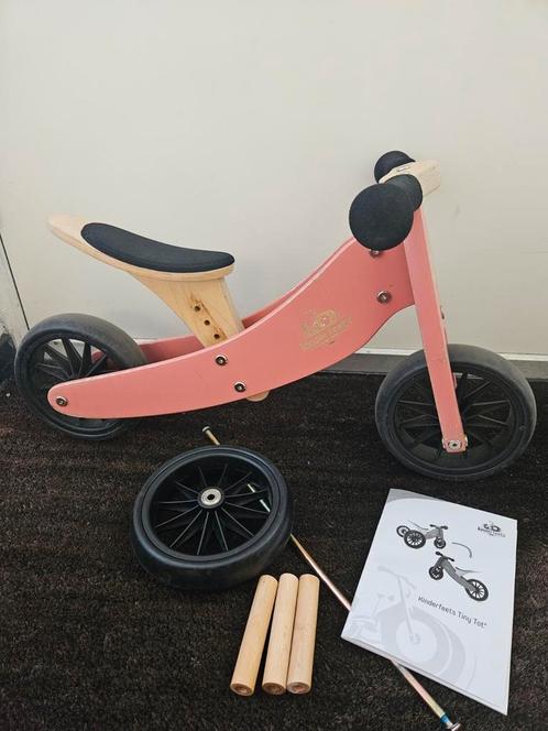 Tiny Tot Kinderfeets 2-in-1 loopfiets driewieler, Kinderen en Baby's, Speelgoed | Buiten | Voertuigen en Loopfietsen, Gebruikt