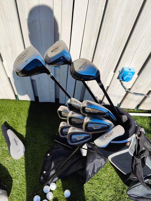 Complete MODERNE golfset heren / standbag / draagharnas, Sport en Fitness, Golf, Zo goed als nieuw, Set, Overige merken, Ophalen of Verzenden