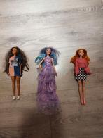 Drie Barbie poppen met héél veel accessoires en toebehoren, Ophalen, Gebruikt, Barbie