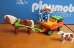 manege boerderij 3118 kinderen pony kar koets ponywagen, Ophalen of Verzenden, Zo goed als nieuw, Complete set