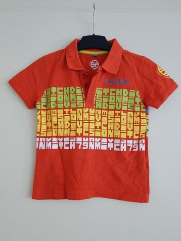 (W) Poloshirt voor jongens -- maat 110 -- Little Monkey beschikbaar voor biedingen