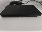 PlayStation 2 slim compleet, Spelcomputers en Games, Spelcomputers | Sony PlayStation 2, Ophalen, Zwart, Met games, Met 2 controllers