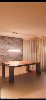 Eiken Eettafel 200x100cm, Ophalen, Gebruikt, Eikenhout, 50 tot 100 cm