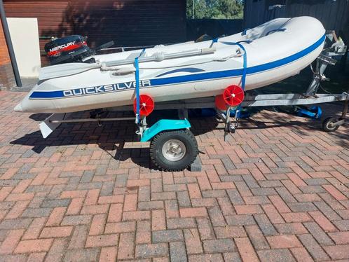 Quicksilver, Watersport en Boten, Rubberboten, Zo goed als nieuw, Quicksilver, Minder dan 70 pk, Benzine, Ophalen of Verzenden