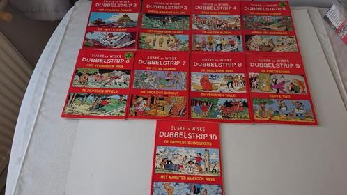 Suske en wiske albums dubbelstrip, Boeken, Stripboeken, Gelezen, Meerdere stripboeken, Ophalen of Verzenden