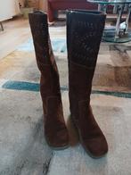 Ecco hoge laarzen, suède, maat 37, Kleding | Dames, Schoenen, Bruin, Ophalen of Verzenden, Gedragen, Hoge laarzen