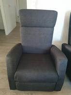 2 stuks Fauteuil VADUM met draaivoet grijze stof, Ophalen, Zo goed als nieuw, Stof