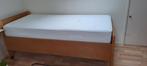 Bed op wieltjes incl. matras en lattenbodem, Ophalen of Verzenden, Eenpersoons, Hout, 90 cm