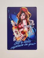 Got a captain in you Captain Morgan reclamebord van metaal, Verzamelen, Reclamebord, Info@deconoord.nl, Deco Noord, Nieuw