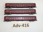 Adv-416 N Spoor Slaapwagons 9531 ,DSG  33-204 Rivarossi, Gelijkstroom, Trix, Wagon, Ophalen of Verzenden