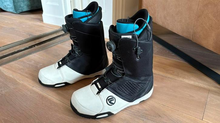 Flow snowboardschoenen (45) en bindingen (L), Sport en Fitness, Snowboarden, Gebruikt, Bindingen, Ophalen