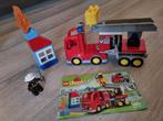 Lego Duplo set 10592 - Brandweerauto (COMPLEET), Ophalen of Verzenden, Zo goed als nieuw, Complete set, Duplo