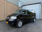 Volkswagen Transporter Bestel 2.5 TDI 2009 MARGE Dubbel Cab, Auto's, Voorwielaandrijving, Volkswagen, 2020 kg, Zwart