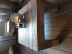 Landelijke salontafel., Huis en Inrichting, Tafels | Salontafels, Ophalen, 50 tot 100 cm, Vierkant, 50 tot 100 cm