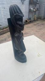 Zwaar houten beeld, Ophalen of Verzenden