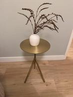 Gold side table, Ophalen, Zo goed als nieuw, Hout