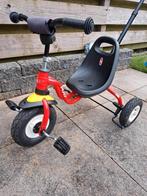 Puky driewieler met duwstang en voetenplank, Fietsen en Brommers, Fietsen | Driewielers, Ophalen, Zo goed als nieuw, Duwstang