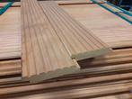Partij 130 stuks Bilinga vlonderplanken 27x145x1000mm 16.9m2, Planken, Ophalen of Verzenden, Zo goed als nieuw, Hardhout