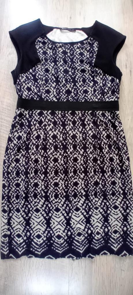 jurk,maat 40/42,Expresso,zwart,wit,feest,merk,vakantie,top, Kleding | Dames, Jurken, Zo goed als nieuw, Maat 38/40 (M), Zwart