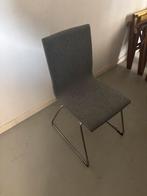 4x Ikea Lillånås donkergrijze eetkamerstoelen, Huis en Inrichting, Ophalen, Gebruikt, Vier, Stof