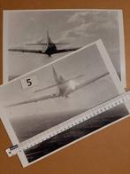 Luftwaffe duitse jager onder vuur vliegtuigcrash, Ophalen of Verzenden, Gebruikt, Kaart, Foto of Prent